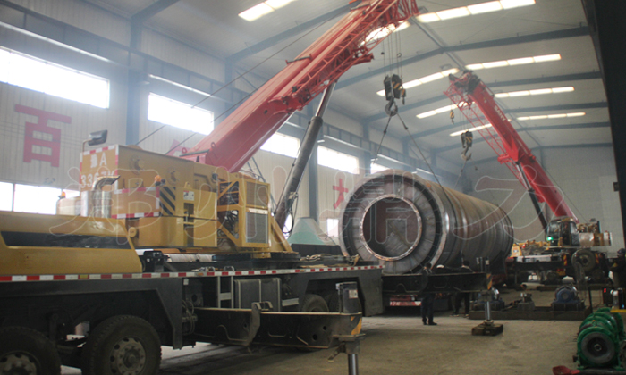 白酒糟烘干機設備發(fā)貨圖