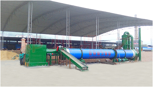 重慶木屑烘干線安裝現(xiàn)場