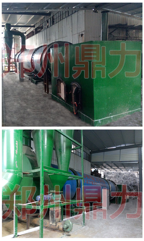 山東啤酒糟烘干生產線