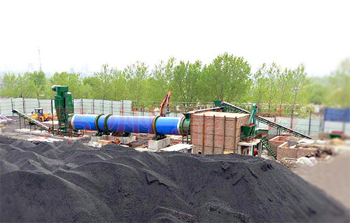 煤泥烘干機安裝現(xiàn)場圖三