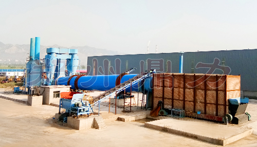 山西煤泥烘干機現(xiàn)場調(diào)試設備圖