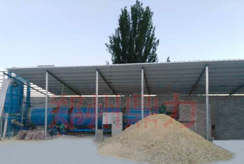 新疆玉米蛋白粉烘干生產(chǎn)現(xiàn)場